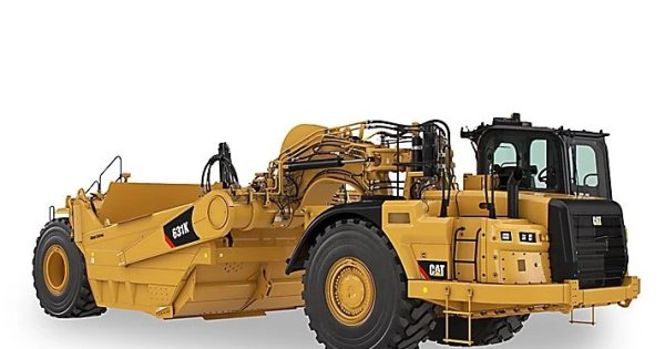 Caterpillar 657g скрепер